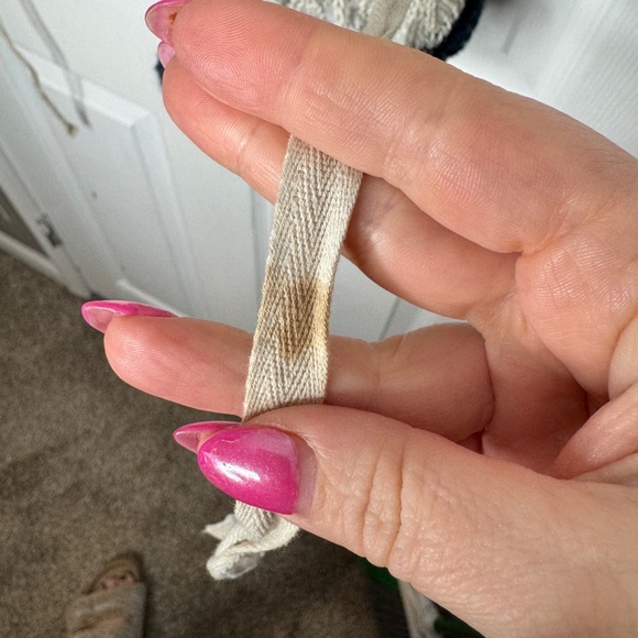 MOTH ANTHROPOLOGIE Draw The Eye Patchwork Mixed Media Vest Size S/M Ramie - Picture 9 of 9